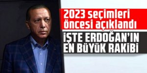 2023 seçimleri öncesi açıklandı: İşte Erdoğan'ın en büyük rakibi