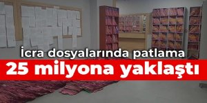 İcra dosyalarında patlama: 25 milyona yaklaştı