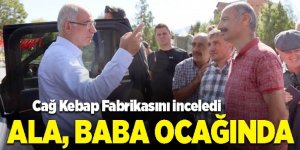 Efkan Ala baba ocağında