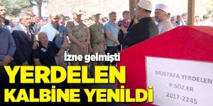 Kalp krizi geçirerek hayatını kaybeden sözleşmeli er son yolculuğuna uğurlandı