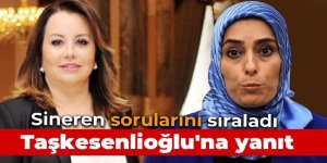 Mine Tozlu Sineren'den Zehra Taşkesenlioğlu'na yanıt