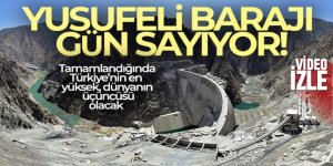 Yusufeli Barajı su tutmak için ilçe merkezinin taşınma işlemini bekliyor