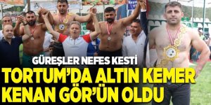Tortum’da altın kemeri Kenan Gör kazandı