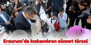 Erzurum’da kıskandıran sünnet töreni