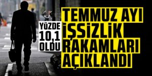 Temmuz ayı işsizlik rakamları açıklandı!