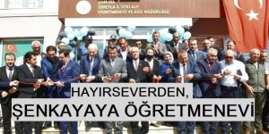 Şenkaya Süheyla-Sıtkı öğretmenevi hizmete açıldı