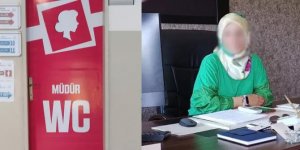 Bir lisede okul müdürü kendisine özel tuvalet yaptırdı