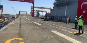 TCG Anadolu Gemisi ilk kez görüntülendi!