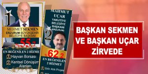 Başkan Sekmen ve Başkan Uçar zirvede