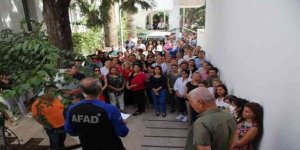 Bodrum Belediyesi'nde deprem tatbikatı