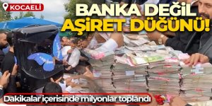 Banka değil, aşiret düğünü!