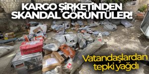 Kargo şirketlerinin skandal görüntülerine vatandaşlardan tepki yağdı