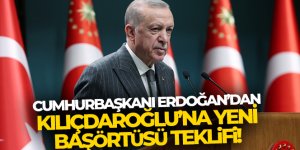 Cumhurbaşkanı Erdoğan'dan Kılıçdaroğlu'na yeni başörtüsü teklifi!