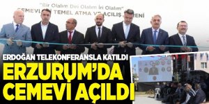 Erzurum Cemevi’nin açılışı yapıldı
