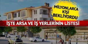 Milyonların merak ettiği o yerler belli oldu! TOKİ arsa ve iş yerleri nerede olacak?
