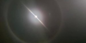 Erzurum’da garip doğa olayı
