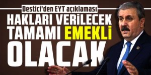Destici'den EYT açıklaması: Hakları verilecek, tamamı emekli olacak