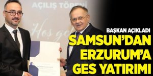 Samsun’dan Erzurum’a GES yatırımı