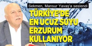 Mansur Yavaş'a Erzurum'dan seslendi: Gel sana ucuz suyu anlatayım