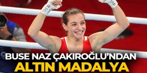Milli sporcu Buse Naz Çakıroğlu'ndan altın madalya