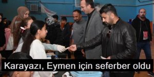 Karayazı, Eymen için seferber oldu