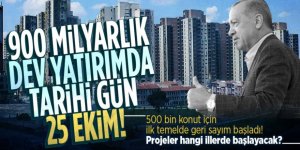 Sosyal konut projesinde tarihi gün yarın!
