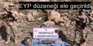 Erzurum'da EYP düzeneği ele geçirildi