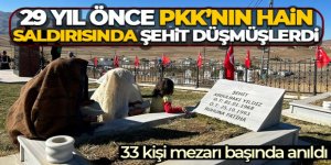 Yavi'de PKK'lı teröristlerin 29 yıl önce şehit ettiği 33 kişi anıldı