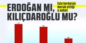İşte herkesin merak ettiği o anket: Erdoğan mı, Kılıçdaroğlu mu?