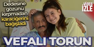71 yaşındaki dede, gözyaşlarını tutamadı