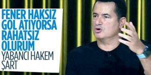 Acun Ilıcalı: Her şey fair olsun, yabancı hakem getirilsin