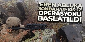 'Eren Abluka Sonbahar- Kış-12' operasyonu başlatıldı