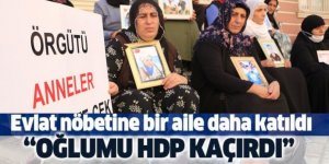 Evlat nöbetinde Erzurum'dan 1 aile daha katıldı