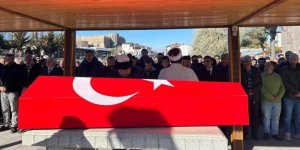 Kıbrıs gazisi, askeri törenle son yolculuğuna uğurlandı
