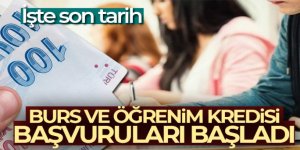 Burs ve öğrenim kredisi başvuruları başladı