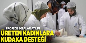 Üreten kadınlara KUDAKA desteği