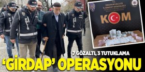 Erzurum'da ‘Girdap’ operasyonu: 3 tutuklama