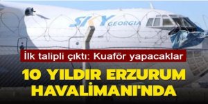 Erzurumlu kuaförün uçak hayali