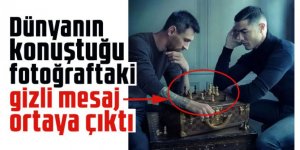 Dünyanın konuştuğu Ronaldo ve Messi fotoğrafındaki gizli mesaj ortaya çıktı