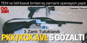 Erzurum’da PKK/KCK operasyonunda 3 tutuklama