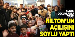 Bakan Soylu'nun katılımıyla Hilton Erzurum'da resmen açıldı