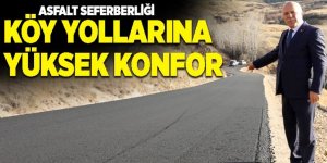 Erzurum'un Köy yollarına yüksek konfor