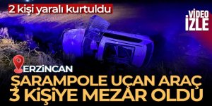 Erzincan'da trafik kazası: 3 ölü, 2 yaralı