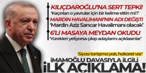 Cumhurbaşkanı Erdoğan: 'Siyasi tartışma yok, bir şahsın YSK'ya hakareti var'