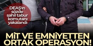 DEAŞ'ın sözde sahil tabur komutanı Hatay'da yakalandı