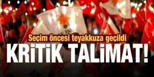 AK Parti'de kritik talimat