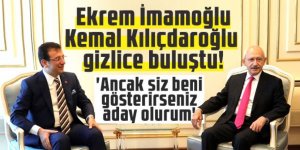 Ekrem İmamoğlu Kemal Kılıçdaroğlu gizlice buluştu!