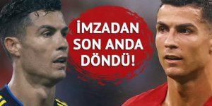 Cristiano Ronaldo'dan herkese ters köşe!