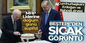 Erdoğan'dan Bahçeli'ye erken doğum günü sürprizi