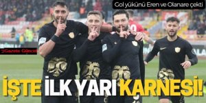 İşte mavi beyazlıların ilk yarı karnesi